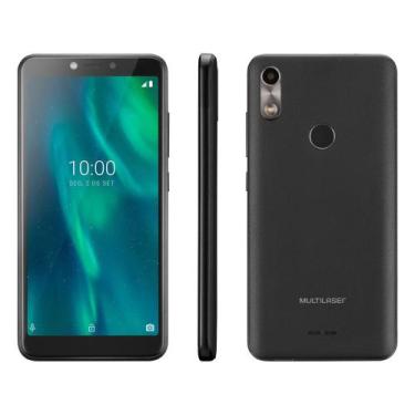 Imagem de Smartphone Multilaser F 16GB Café 3G Quad-Core - 1GB Tela 5,5 Câm. 5MP