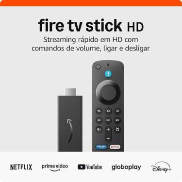 Imagem de Amazon Fire TV Stick HD 4ª Gen Preto 8GB 1GB WI-FI 5
