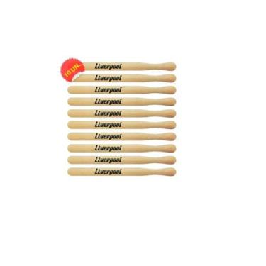 Imagem de Baqueta Para Surdo 10 Peças Liverpool Mt18