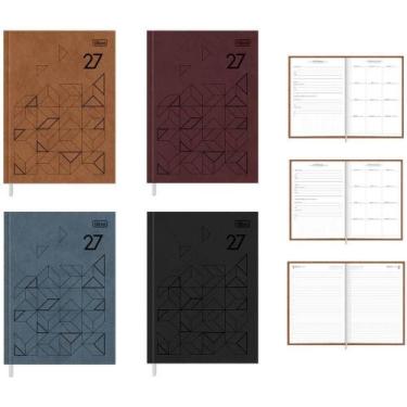 Imagem de Agenda Permanente Pratika Cores CD COST 192 Folhas - Pacote com 05 - T