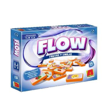 Imagem de Jogo Educativo Raciocinio Flow Majong Frutas x Emoji - 3031455, 1