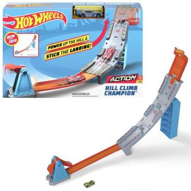 Imagem de Pista Hot Wheels Campeonato De Corrida Topo Mattel + 1 Carrinho, Color