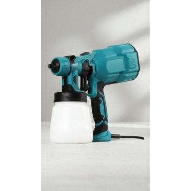 Imagem de Pistola Pintura Eletrica Pulverizador HVLP 550W 3 Bicos - Congratulati