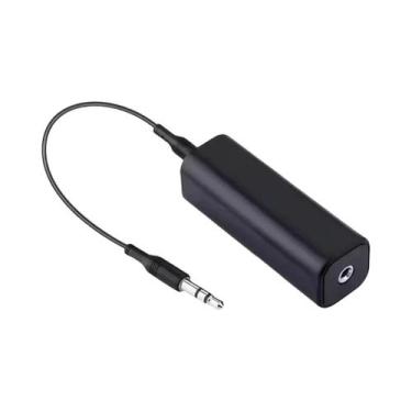 Imagem de Filtro De Ruído De Áudio Auxiliar 3.5mm Isolador De Loop De Terra Para