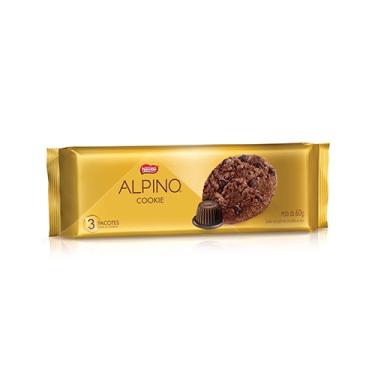 Imagem de Biscoito Cookie Alpino Nestlé Pacote 60g