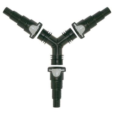 Imagem de Laguna Conector Y com acopladores de encaixe, 7,6 cm de comprimento