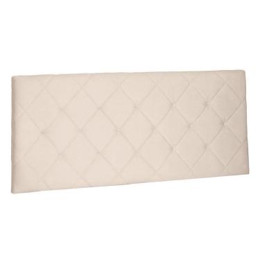 Imagem de Cabeceira Painel King 1,95m Tânia Suede Bege