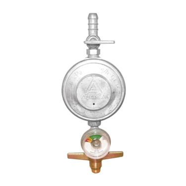 Imagem de Regulador para Gás Aliança 504 sem Mangueira com Manômetro
