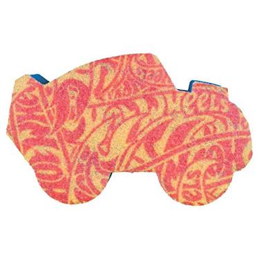 Imagem de Esponja Infantil para Banho Hot Wheels Formato Carrinho, Condor, Multicor, Pequeno
