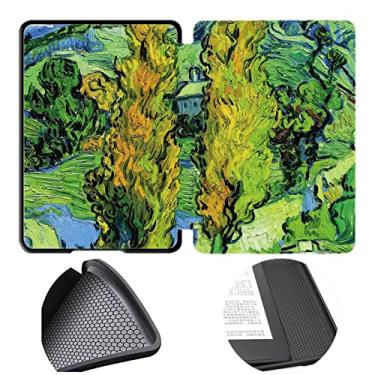 Imagem de Capa protetora TPU de 15 polegadas para Kindle Paperwhite (serve apenas para 10ª geração 2018, modelo PQ94WIF)/capa magnética à prova d'água com despertar/hibernar automático