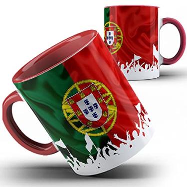 Imagem de Caneca vermelha Portugal povo português
