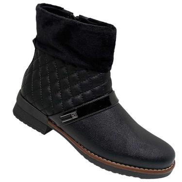 Imagem de Coturno Piccadilly 734013 Feminino - Preto