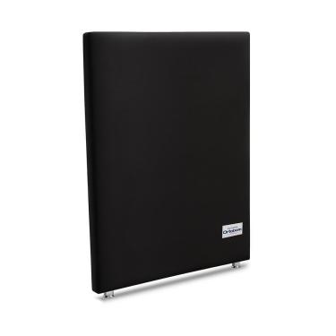 Imagem de Cabeceira Sena Veluto Preto Solteiro 12x90x125 Camurça