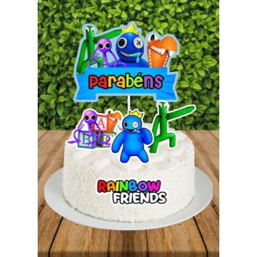 Decorações para bolo de aniversário com 13 peças, maquiagem topo