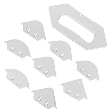 Imagem de Radius Jig – Roteador de chanfro leve para mesa, raio de canto, conjunto de gabarito, perfil de raio R5-R40, roupa de carpintaria DIY