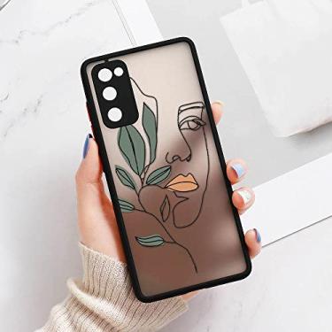 Imagem de Capas para Samsung Galaxy A52 Funda para Samsung S22 Ultra S20 FE S21 FE A52s A53 5G S10 Plus A13 A32 A51 A33 Hard Matte Covers Coques, W271, Para S22 Plus