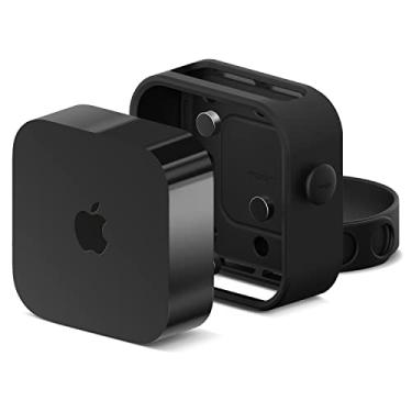 Imagem de elago Suporte para Apple TV 4K 3ª geração - 3 opções de montagem (ímã, pendurar, parafuso), compatível com Apple TV 4K 2022 3ª geração/tamanho, evita superaquecimento