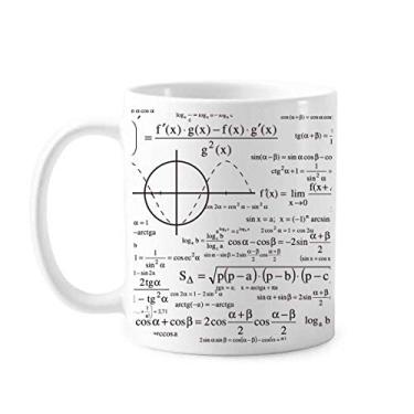 Imagem de Curve Graphs Caneca de cerâmica com fórmula matemática, cálculos e porcelana