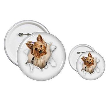 Imagem de Kits de artesanato com broches de chihuahua, broches de papel para animais