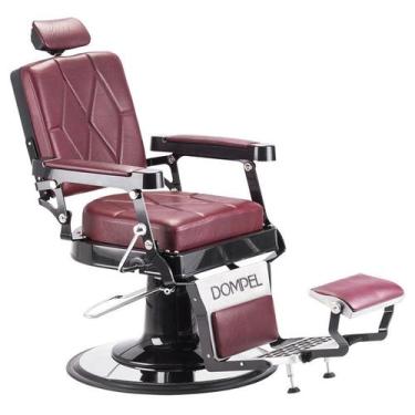cadeira de barbeiro poltrona reclinavel profissional Luxo-0233
