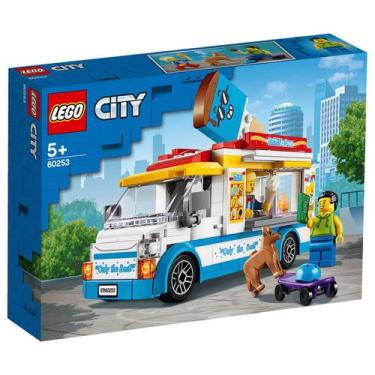 Imagem de Lego City Veiculo Ice Cream Van De Sorvetes 200 Peças 60253