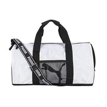 Imagem de PUMA Bolsa esportiva feminina Evercat Jolt, Branco/preto, tamanho nico