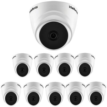 Imagem de Kit 10 Câmeras Multi HD 2 Megapixels 2.8mm 20m VHD 1220 D G7 Intelbras