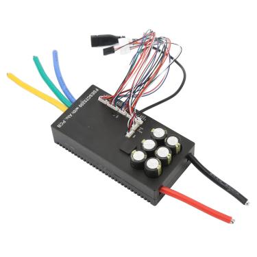 Imagem de Emoshayoga ESC Controlador sem escovas, substrato de alumínio 14 a 84 V, cabo 8AWG, controlador de velocidade elétrico para robô subaquático