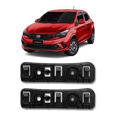 Imagem de Suporte Guia Parachoque Dianteiro Argo 2017 2018 2019 2020 2021 2022 Lado:Esquerdo