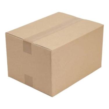 Imagem de 25 Caixas De Papelão 40 X 30 X 25 Reforçada Mudança Correios Sedex E-commerce Organização Transportadoras