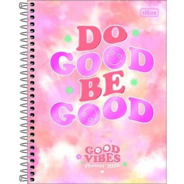 Imagem de Planner Espiral GOOD VIBES M7 2023 - TILIBRA