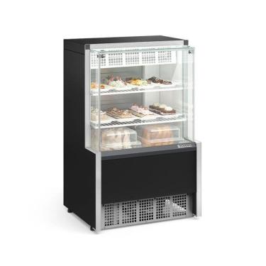 Imagem de Vitrine Refrigerada Gelopar Dupla Função 75 cm Preto 127V GPEA-075R