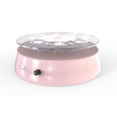 Imagem de Bailarina Profissional Giratória Para Bolos Elétrica Rosa Mousse Bivolt - Anodilar Bivolt