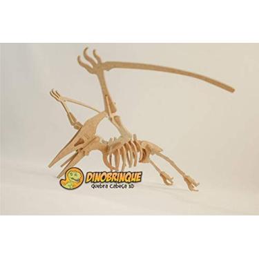 Imagem de Quebra-Cabeça 3D Pteranodon 23 Peças
