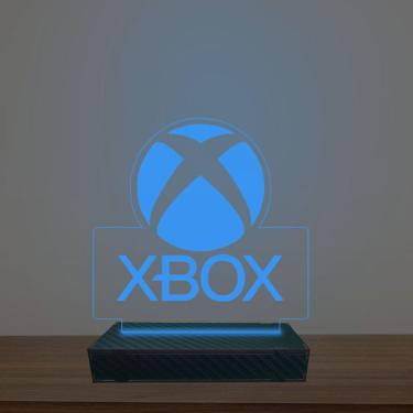 Imagem de Luminária Led 3d Xbox Abajur Luxo