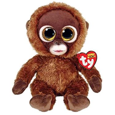 Imagem de Ty Beanie Boo Chessie - Brown Mondey - 6"