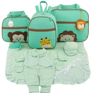 Mochila Maternidade Bebê Fábula Urso Azul - Hey Baby