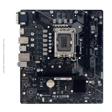 Imagem de Placa Mãe Biostar H610MH, Intel LGA 1700, mATX, DDR4, M.2 NVME - H610MH