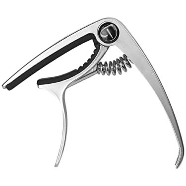 Imagem de CAPOTRASTE PARA VIOLÃO EM ALUMÍNIO - PRATA - CPT20 - TONANTE