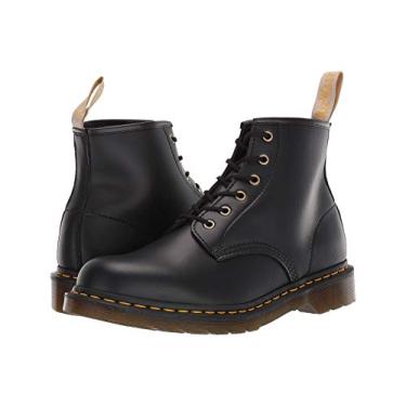 Imagem de Dr. Martens Bota unissex adulta vegana 101 fashion, Preto, 7 Women/6 Men