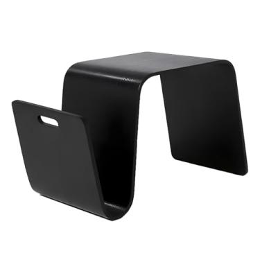 Imagem de Mesa Lateral Pode Colocação Horizontal E Vertical, Mesa Lateral De Madeira, Mesa Final Para Sala De Estar, Quarto, Escritório, Dormitório (Color : STYLE 3, Size : 25.98x14.17x15.74in)