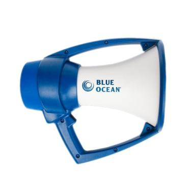Imagem de Blue Ocean Megafone Robusto à Prova D'água com Bateria Recarregável Azul