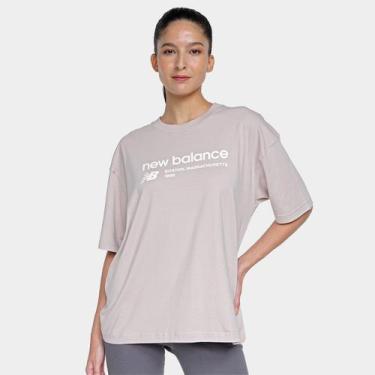 Imagem de Camiseta New Balance Linear Feminina
