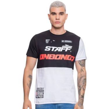 Imagem de Camiseta Masculina Onbongo Staff SNC88 Preta ON117