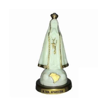 Imagem de Imagem fosforescente nossa senhora aparecida brilha n escuro