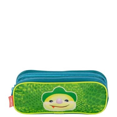 Imagem de Estojo 2 Compartimentos Sestini Kids Dino 3 - Colorido