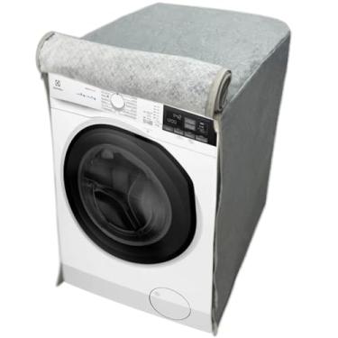 Imagem de CAPA PARA LAVADORA ELECTROLUX 11KG LFE11 IMPERMEÁVEL FLEX (Cinza)