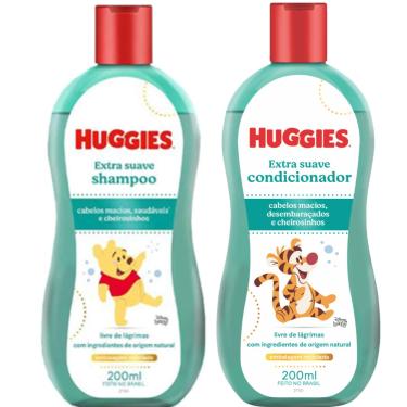 Imagem de Shampoo e Condicionador Huggies Extra Suave