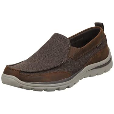 Imagem de Skechers Mocassim masculino Superior-Milford, Marrom, 38