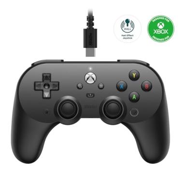 Imagem de 8Bitdo Pro 2 Wired Controller for Xbox, Hall Effect Joystick Update, 3.5mm Audio Jack, Compatible with Xbox Series X|S, Xbox One, Windows 10/11 - Officially Licensed (Black)